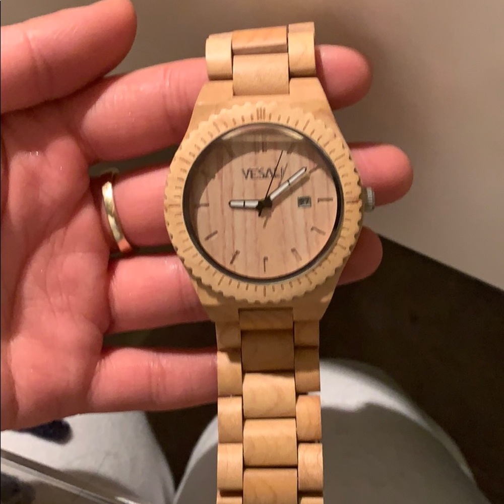 YESAH owl wooden watch